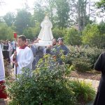 Our lady of America carried in procession at Hanceville, AL