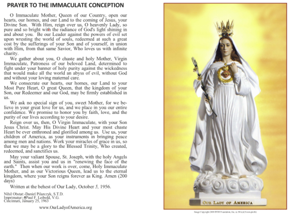 Our Lady of America Devotional